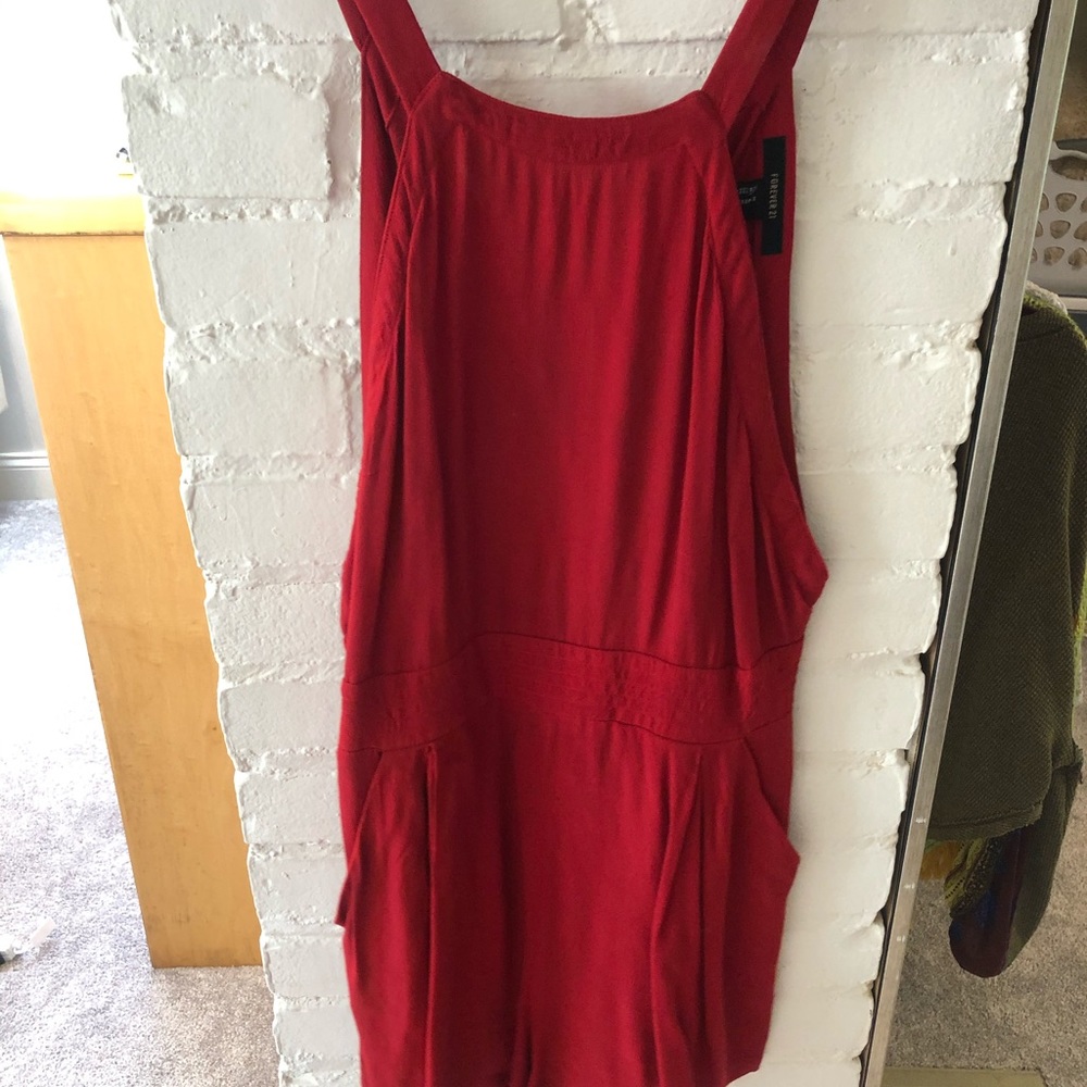 Red Romper - Picture 2 of 3